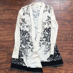 Anthropologie Angels of the North Open Cardigan